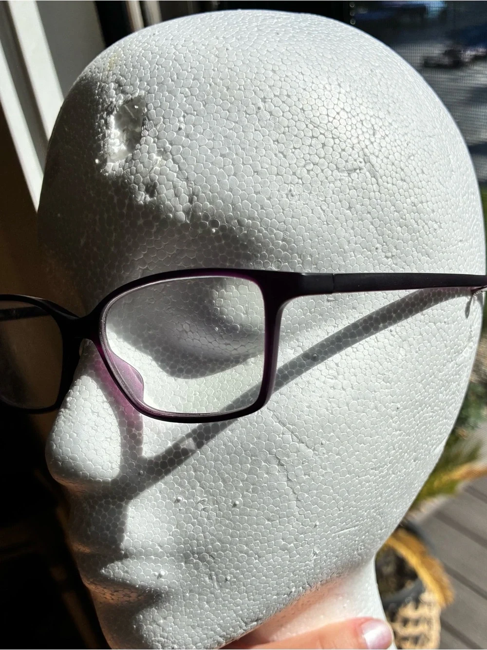 ECO by MODO Biobased MOSMAN Purple Eyeglasses 55-18-140 Lightweight  Rectangular